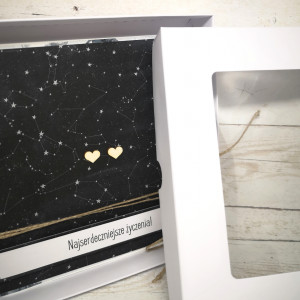 Kartka ślubna-Gwiazdozbiory 4