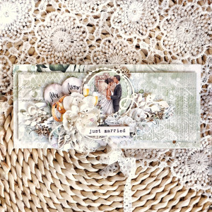 Kartka ślubna, koperta na pierwsze together forever
