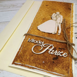 Kartka ślubna-Młodej Parze 3