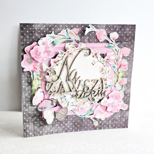 Kartka ślubna / rocznicowa - Na zawsze razem