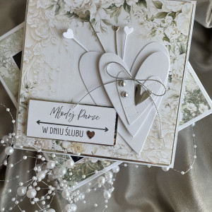 Kartka ślubna w pudełku!