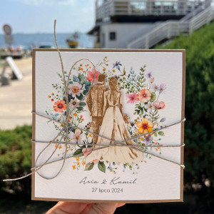 Kartka ślubna z personalizacją KSLP-185