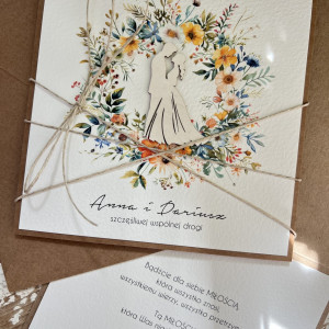 Kartka ślubna z personalizacją KSLP-598