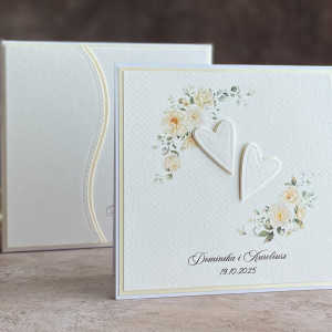 Kartka ślubna z pudełkiem i kopertą, WP 132