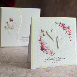 Kartka ślubna z pudełkiem i kopertą, WP 34