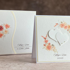 Kartka ślubna z pudełkiem i kopertą, WP 51A