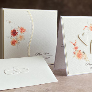 Kartka ślubna z pudełkiem i kopertą, WP 51C