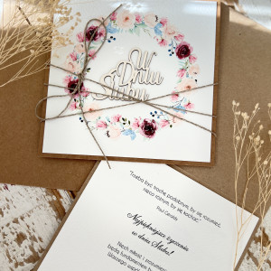 Kartka ślubna z życzeniami 32