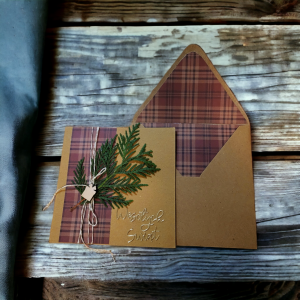 Kartka świąteczna z pasującą kopertą 2