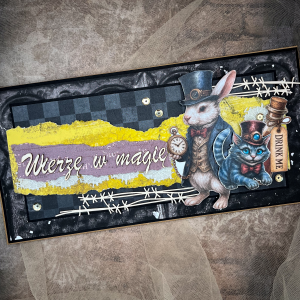 Kartka uniwersalna- Steampunk z odrobiną magii