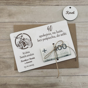 Kartka urodzinowa na pieniądze 4