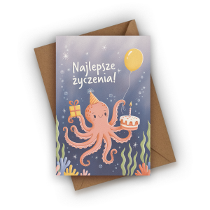 Kartka urodzinowa-Najlepsze życzenia