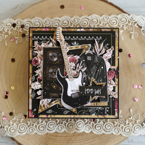 Kartka urodzinowa rock