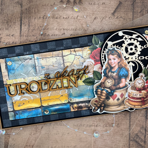 Kartka urodzinowa- Trochę pary w filiżance