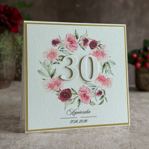 Kartka urodzinowa z kopertą prezentową, BH 21