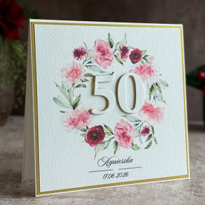 Kartka urodzinowa z kopertą prezentową, BH 21A