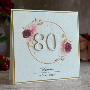 Kartka urodzinowa z kopertą prezentową, BH 50A