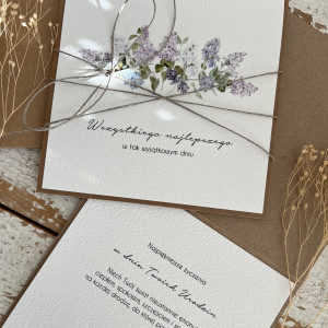 Kartka urodzinowa z życzeniami bez 1