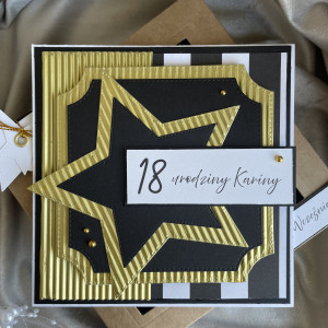 Kartka w pudełku! 18 urodziny lub inny jubileusz!