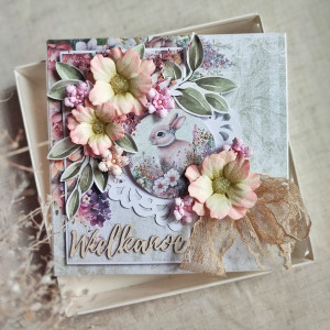 Kartka wielkanocna z życzeniami