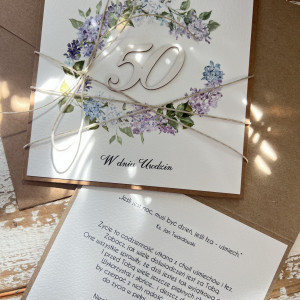 Kartka z okazji 50 urodzin, pięćdziesiątka prezent
