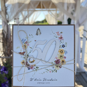 Kartka z okazji 50 urodzin, pięćdziesiątka prezent KU50-385