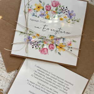 Kartka z okazji emerytury - emerytura (z) KEP-531