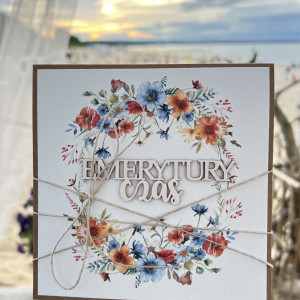 Kartka z okazji emerytury - emerytura (z) KEP-587