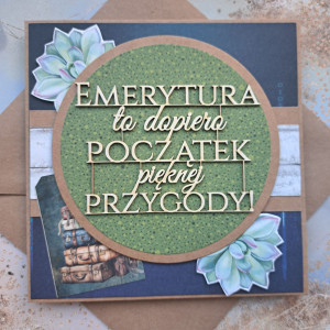 Kartka z okazji emerytury (w kopercie) 3