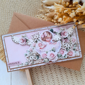 Kartka z okazji narodzin dla dziewczynki | Gratulacje