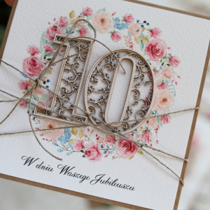 Kartka z okazji rocznicy ślubu 10 rocznica ślubu