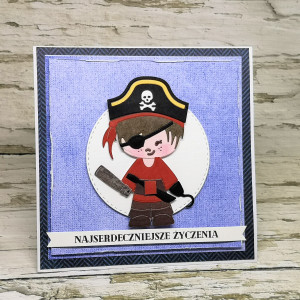 Kartka z piratem