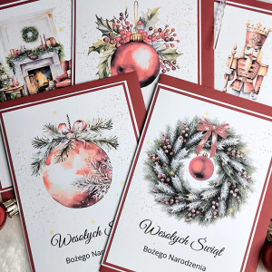 KartkiBN Zimowa Klasyka pakiet 5 szt