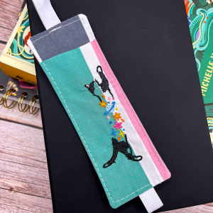 Kieszonka na długopisy- przybornik na gumce- Kotek z galaktyką