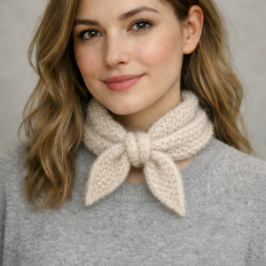 Kinu Petit apaszka chusta jedwab alpaka