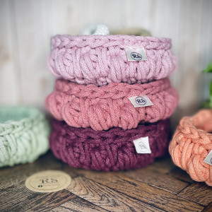 „Kojący ład” - Koszyczek - Przybornik na drobiazgi