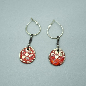 Kolczyki "Delikatna Koronka"