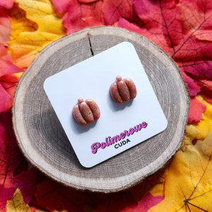 Kolczyki dynie sztyfty