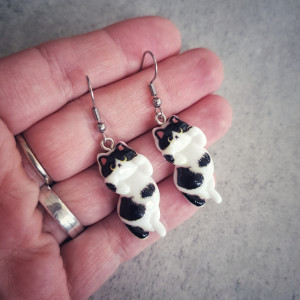 Kolczyki - Koty 2 (z żywicy)