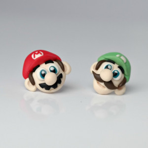 Kolczyki Mario & Luigi Bros