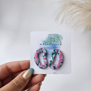 Kolczyki plamki sztyfty