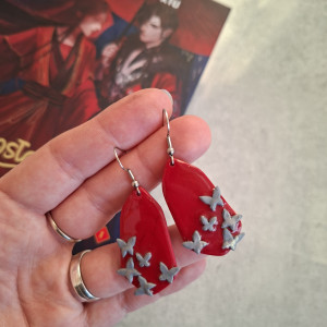 Kolczyki Poclay- kryształy ("Błogosławieństwo Niebios")