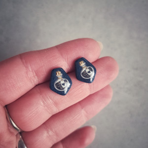 Kolczyki Poclay- Kryształy Mini 3