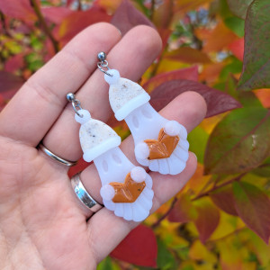 Kolczyki Poclay- Zaczytane Duchy 2