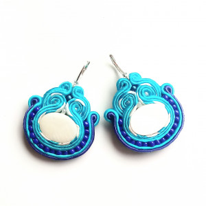 Kolczyki sutasz Blue