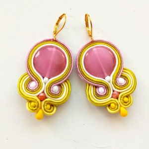 Kolczyki sutasz Magnolia