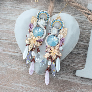 Kolczyki sutasz Winter Sunset