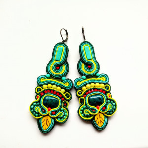 Kolczyki sutasz Yellow Leaf