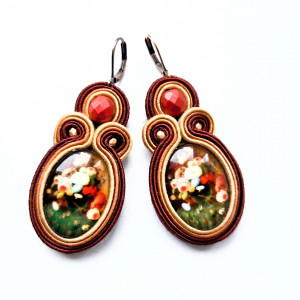 Kolczyki sutaszowe Autumn Day