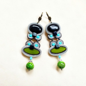 Kolczyki sutaszowe Morning